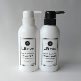 革新的な髪のケア:LBFun オリジナルシャンプーコンディショナー – はなびらたけと馬油で、自然な輝きをあなたの髪に