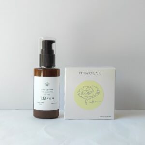 アロエローションとはなびらだけ石けんセット