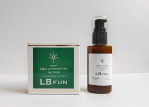 ＣＢＤ配合石鹸とアロエ配合ローション